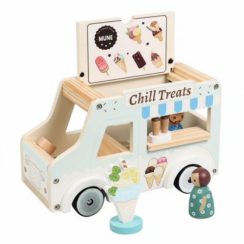 Camion glace bois jeu - bois,