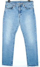 Jean Levi's slim jambes droites bleu clair en denim coupe W33 L32