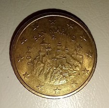 PIECE 50 CENTIMES EURO 2014  SAN MARINO