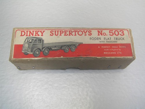 Dinky supertoys 503 foden - 503, flat