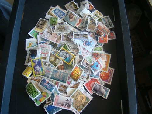 Lot timbres français - lot,