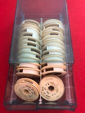 ANCIENNE BOÎTE DE 24 BOBINES DE FIL TORTUE SUPERCONTROL N°12 / 100 m