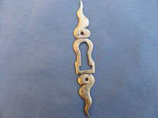 Entrée serrure flamme fer