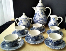 Service café faience de - service,