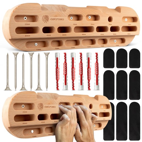 Wooden hangboard training - hangboard,