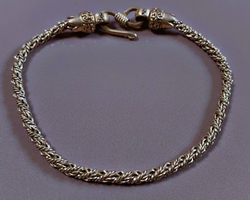 Ancien bracelet argent maille