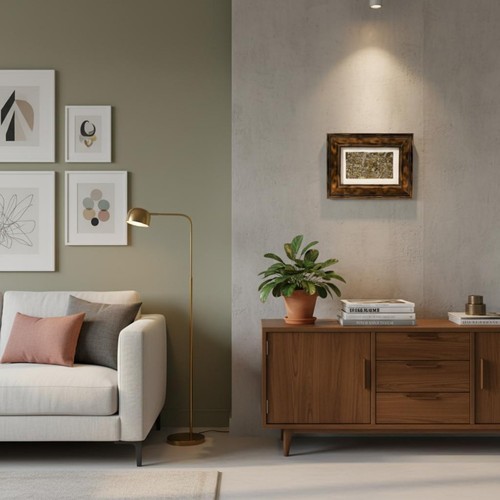 Petit tableau artisanal fait - tableau,