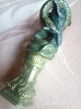 Bronze massif symboliste rare