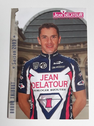 Cyclisme carte cycliste bruno - carte,