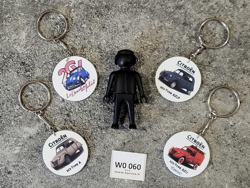 Lot porte clés - lot, citroën