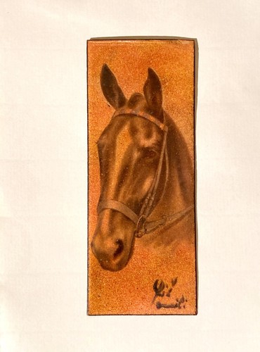 Peinture tête cheval - peinture, de