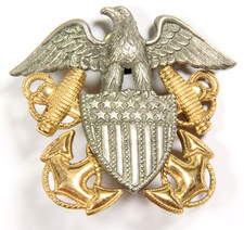 Insigne de casquette US Navy -