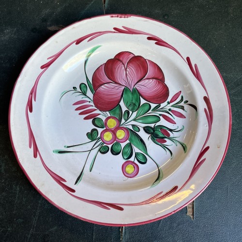Brocante n11 assiette faïence - brocante,