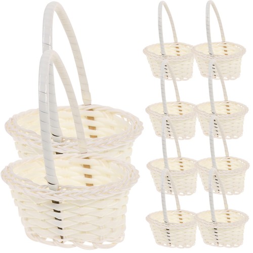 Pcs panier osier - 10,