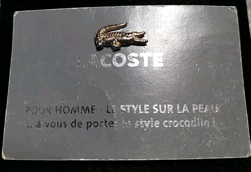Pin lacoste crocodile en - pin's,