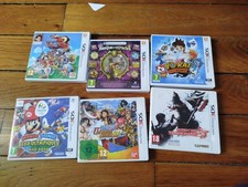 LOT de 6 JEUX NINTENDO 3DS  Layton, mario , resident evil yo-kai watch