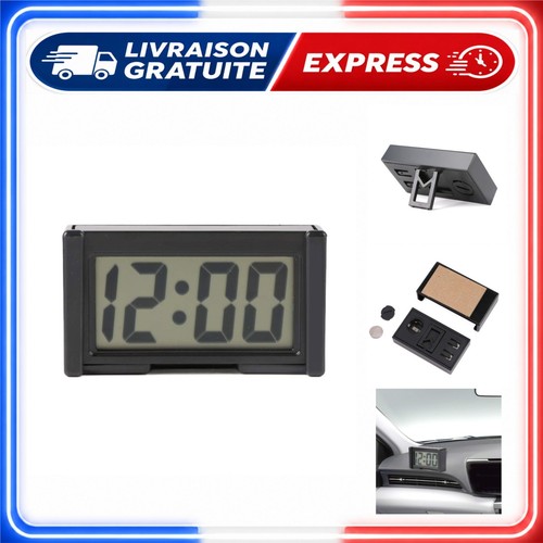 Mini horloge digitale - mini, voiture