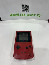 Console Nintendo Game Boy Color rouge diablotin