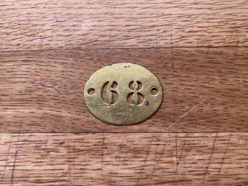 Numéro laiton pour - en,