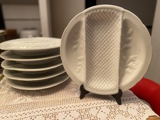 Lot de 6 assiettes à fondue -