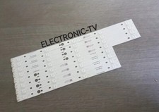 8 BARRETTES LEDS BACKLIGHT  POUR TV LG 43UJ620V