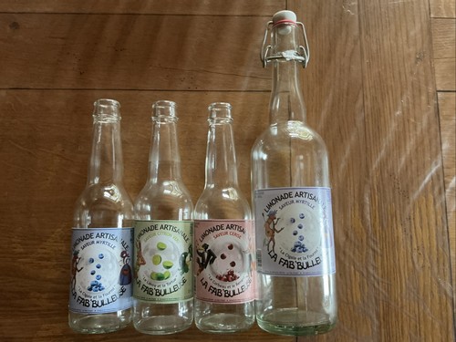 Bouteilles vides limonade - vides,