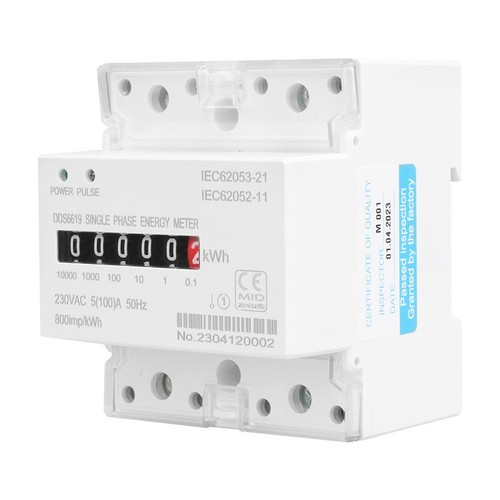 Compteur énergie 50hz pour - d'énergie,