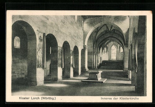 Carte postale lorch dans - postale,
