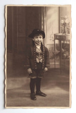 Foot portrait smiling boy