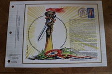 feuillet CEF 1977 premier 1er jour SOUVENIR FRANCAIS FRANCE LILLE 397
