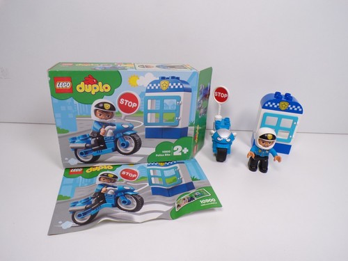Lego duplo moto police - -,