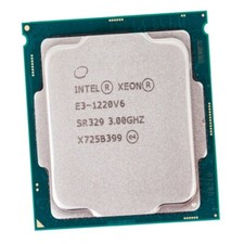 Processeur CPU Intel Xeon E3-1220 V6 SR329 3.0Ghz LGA1151 H4 Quad Core