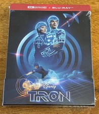 Tron Blu Ray 4K + Blu Ray - Édition Française Steelbook Neuf - Disney