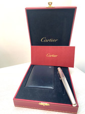  stylo-plume modèle Diabolo et  porte-carte CARTIER