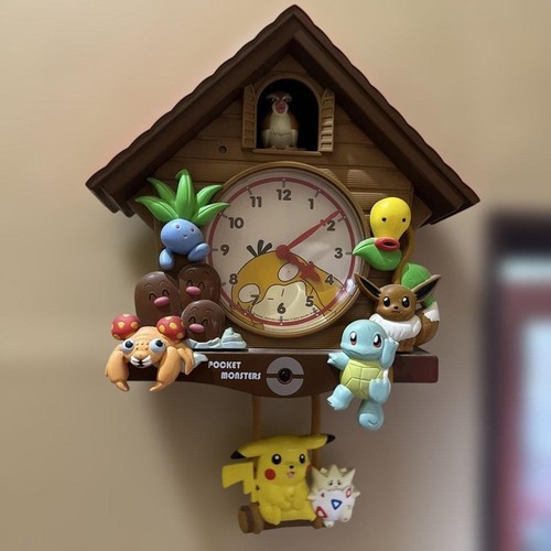 Horloge murale seiko pokemon - horloge,
