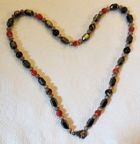 Joli collier hematite et - joli,