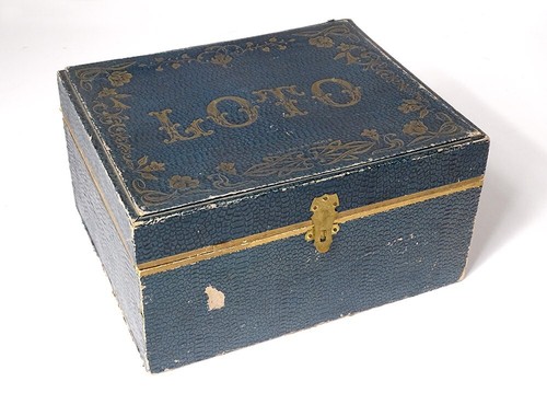 Coffret boîte jeu loto - coffret,