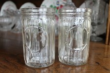 2 anciens pots à confiture - LA FRANCAISE - collection - déco cuisine