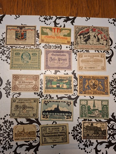 Allemagne 15 notgeld - -,