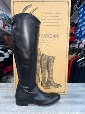 Alberto Fasciani Bottes Femme D'Équitation Noires Taille EU38 AF766