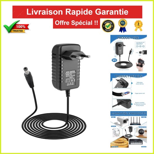 Adaptateur secteur 12v - secteur, 2a