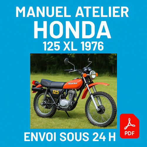 Manuel atelier honda 125 - atelier,