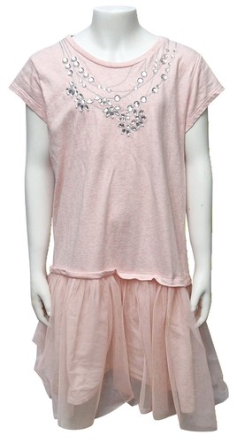 Matalan robe fille beige rose - matalan,