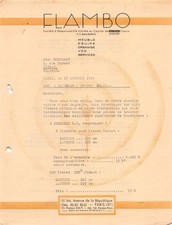 1945  FLAMBO MEUBLE A PARIS - LEO BERGERON  47-0723