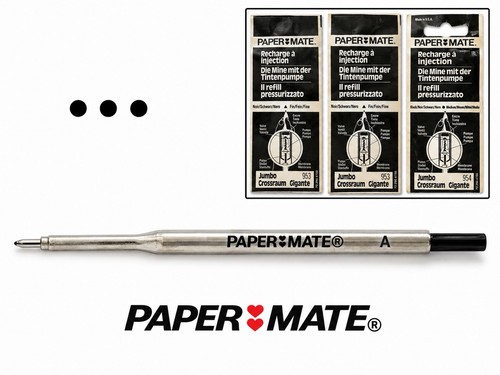 Papermate recharge stylo noir - recharge,