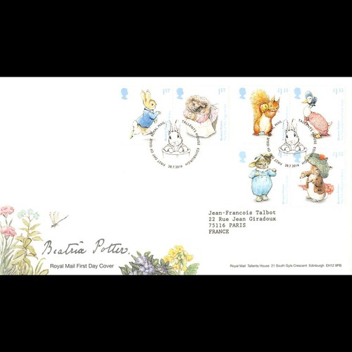 Fdc royal mail anniversaire - fdc,