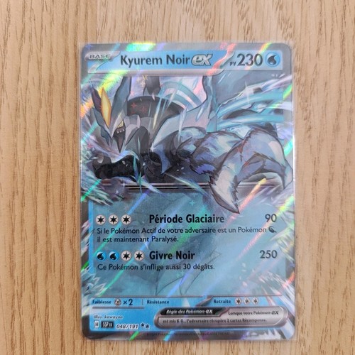 Carte pokémon kyurem noir - carte,