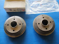 2 Tambours de freins arrière sans roulement QH pour Citroën Visa, Peugeot 205