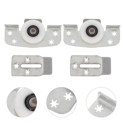 Lot roulettes pour porte - 2,