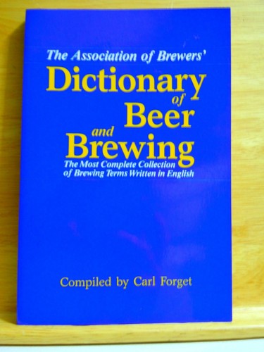 Dictionary beer and brewing - of,